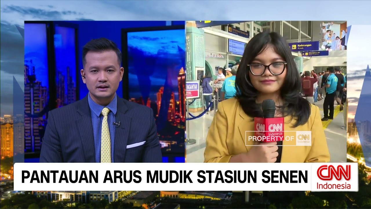 Pantauan Arus Mudik di Stasiun Senen, Tiket Hari Ini Ludes Terjual
