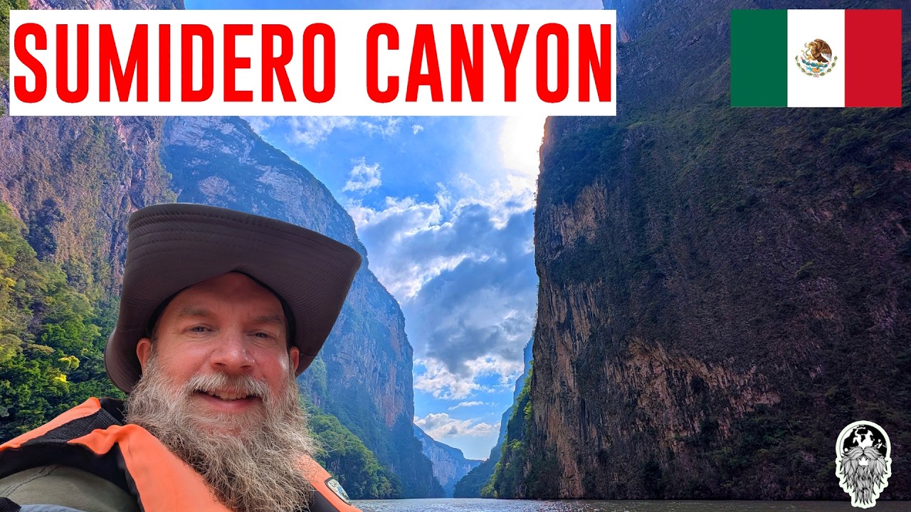 Sumidero Canyon by Boat - One of Chiapas’ Most Incredible Natural Wonders 🇲🇽