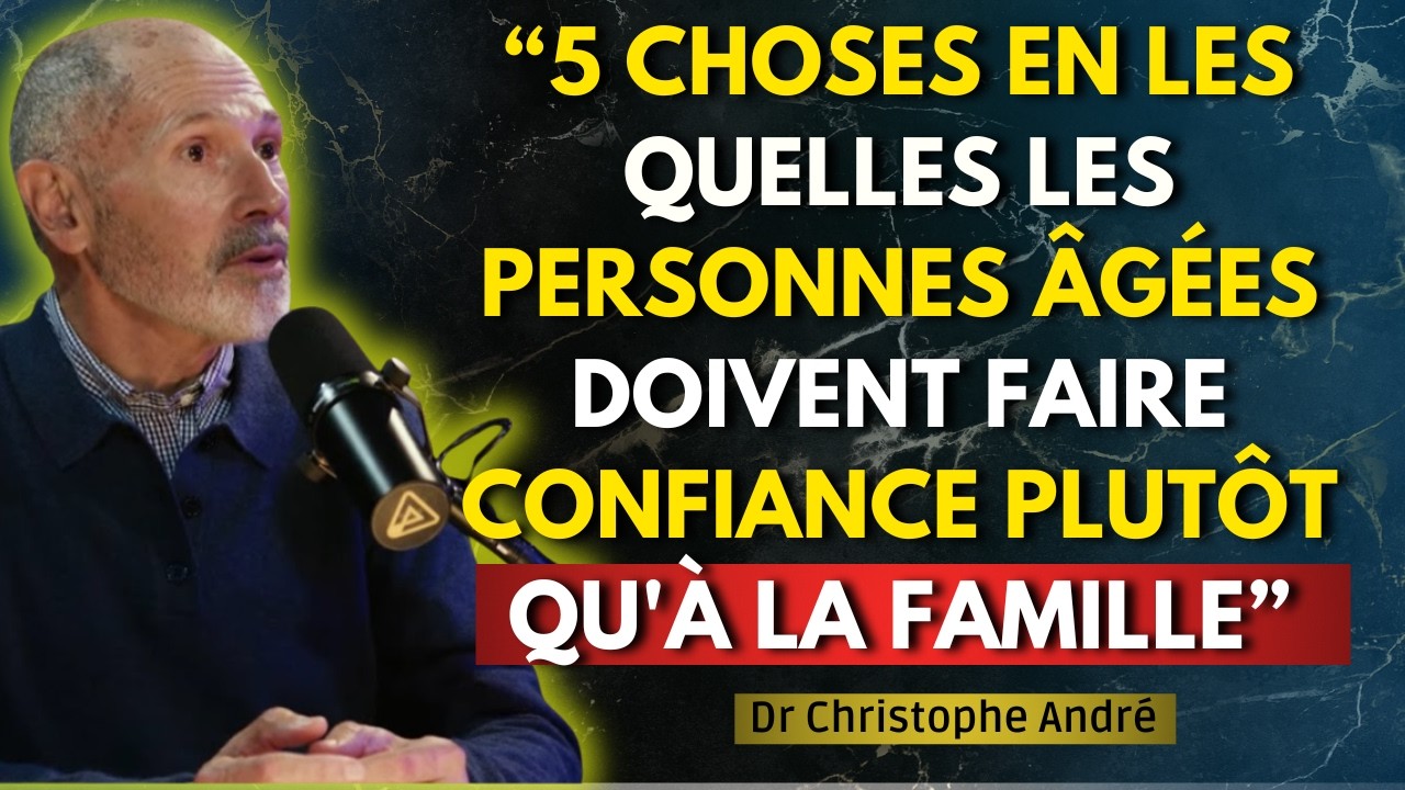 5 choses en les quelles les personnes âgées doivent faire confiance plutôt qu'à la famille