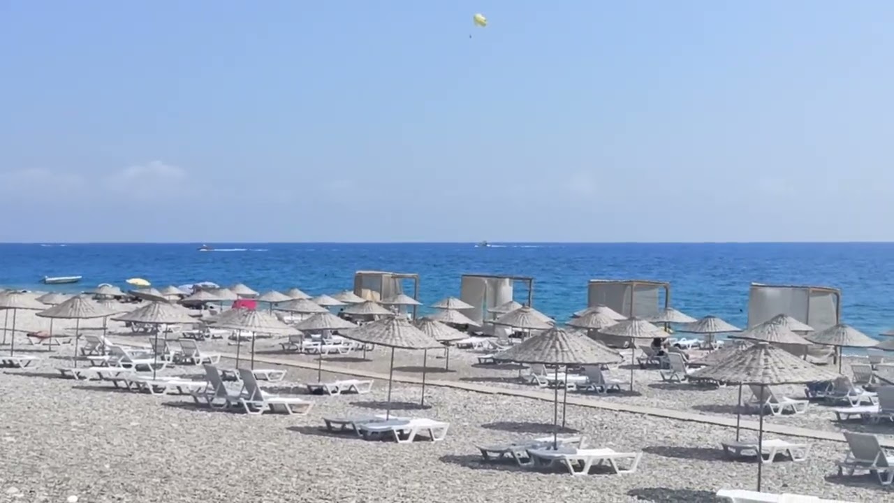 Обзор бесплатного общественного пляжа в Чамьюва. Рядом с пляжем Istanbul beach. Оборудованный пляж!