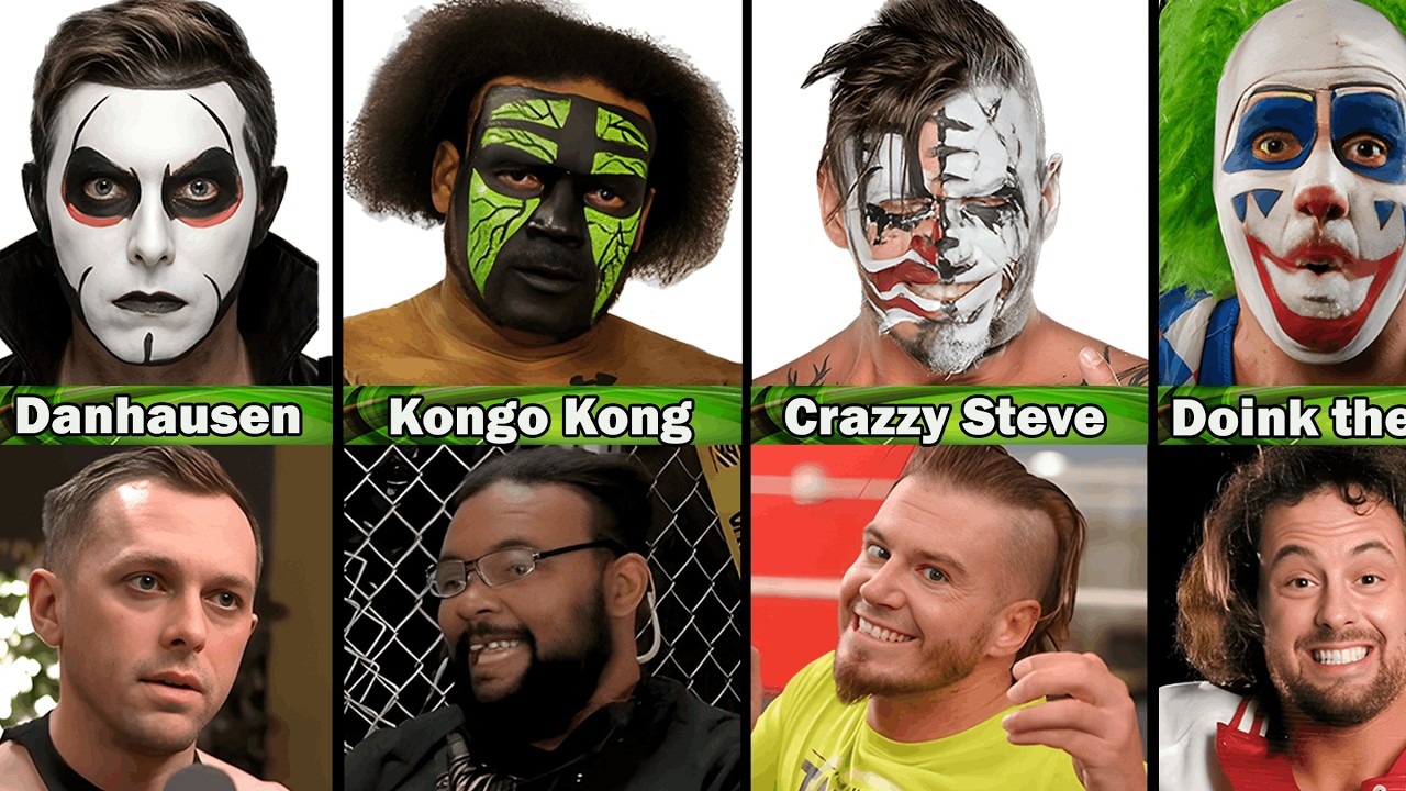 66 Face Paint Wrestlers In Real Life
