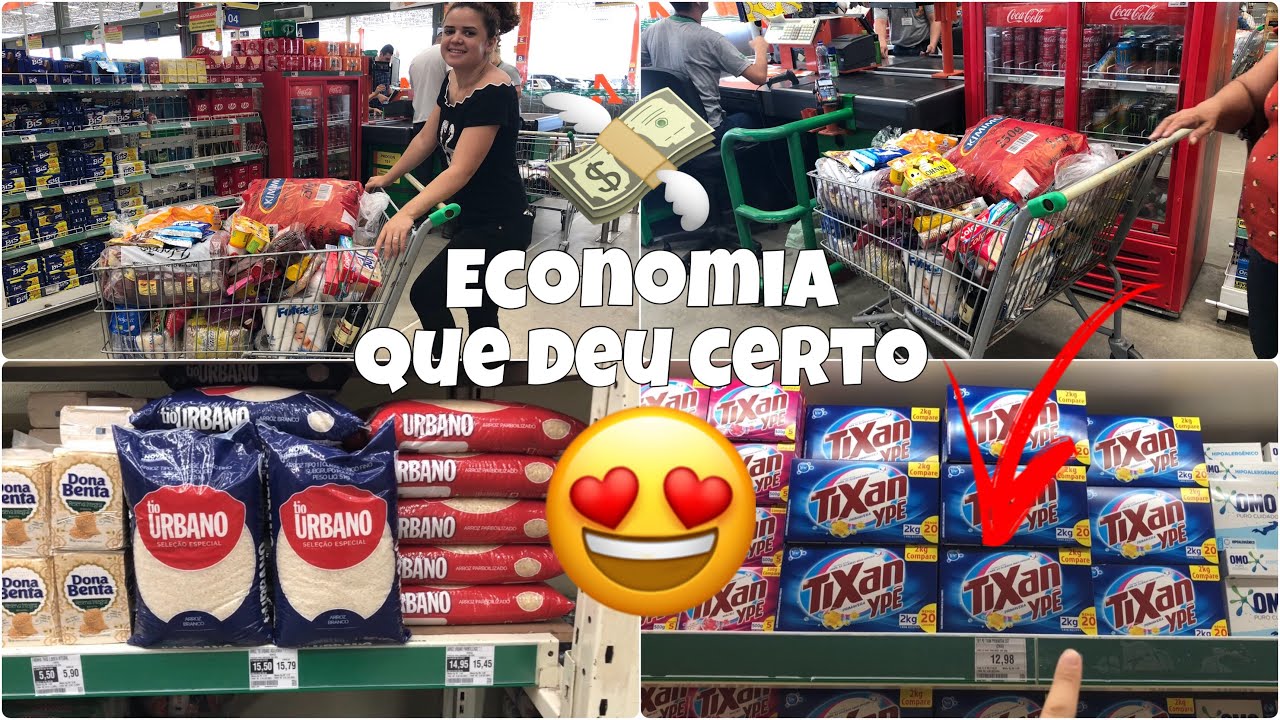 COMPRAS DO MÊS NO ATACADISTA! ECONOMIA QUE VALE A PENA!