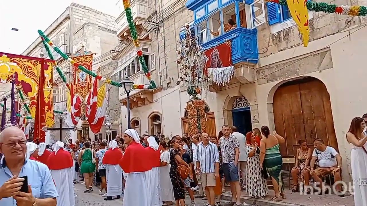 Feast Saint Helen's Birkirkara Malta. Sunday morning 2024