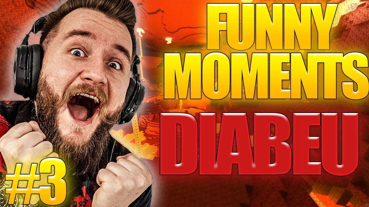 DIABEUU - SPEEDRUN MINECRAFT = RAGE (FUNNY MOMENTS #3)