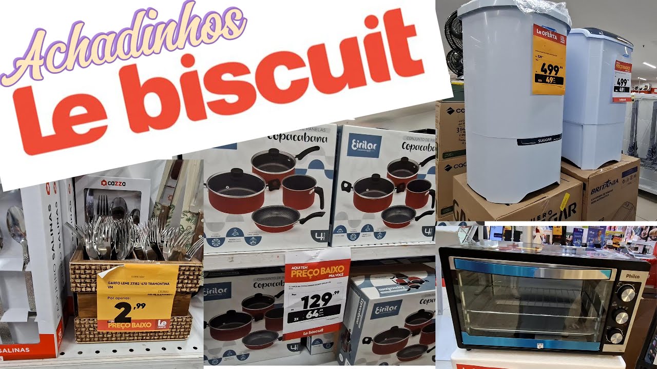 OFERTAS LE BISCUIT - SHOPPING GUARARAPES | UTILIDADES DO LAR E ELETRO
