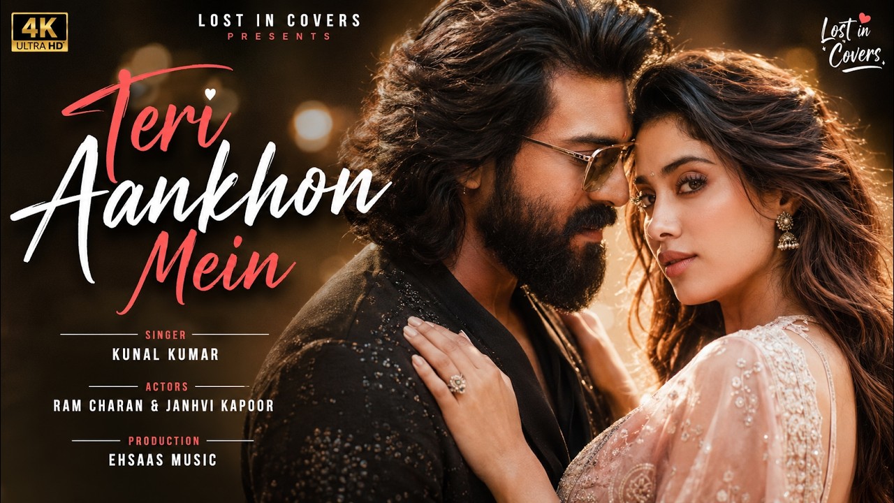 New Song 2026 | Teri Aankhon Mein | Peddi | Ram Charan | Janhvi Kapoor | Romantic Song 2026