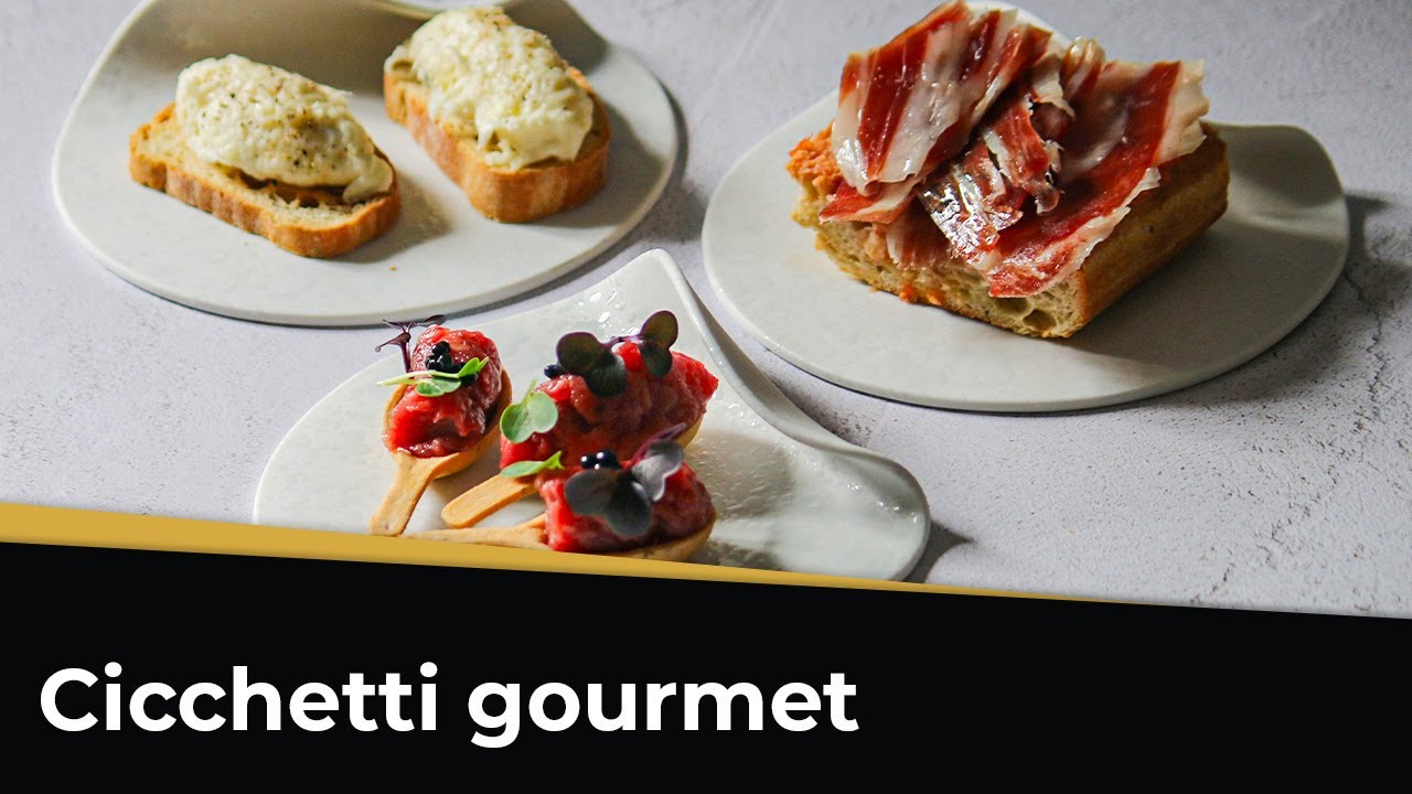 Come preparare dei gustosi APERITIVI GOURMET ispirati ai CICCHETTI VENEZIANI