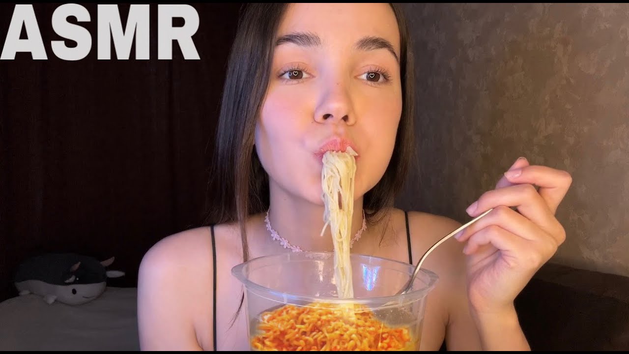 АСМР итинг, мукбанг | ASMR mukbang 🍜