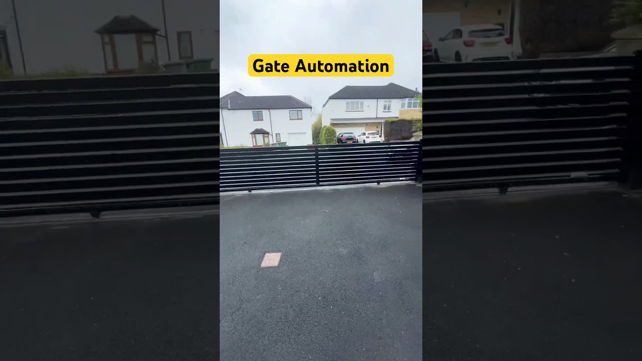 Sliding driveway gate | Electric gates for dirveways  Automatic Gate opening | Work Life
