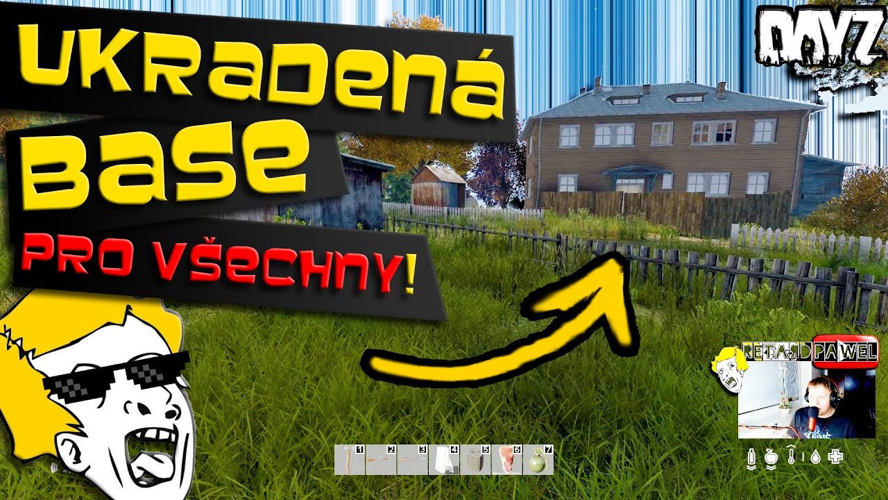 DayZ - CZ/SK - UKRADENÁ MEGA BASE - RETARD BASE 2.0 // OFICIÁLNÍ SERVER //