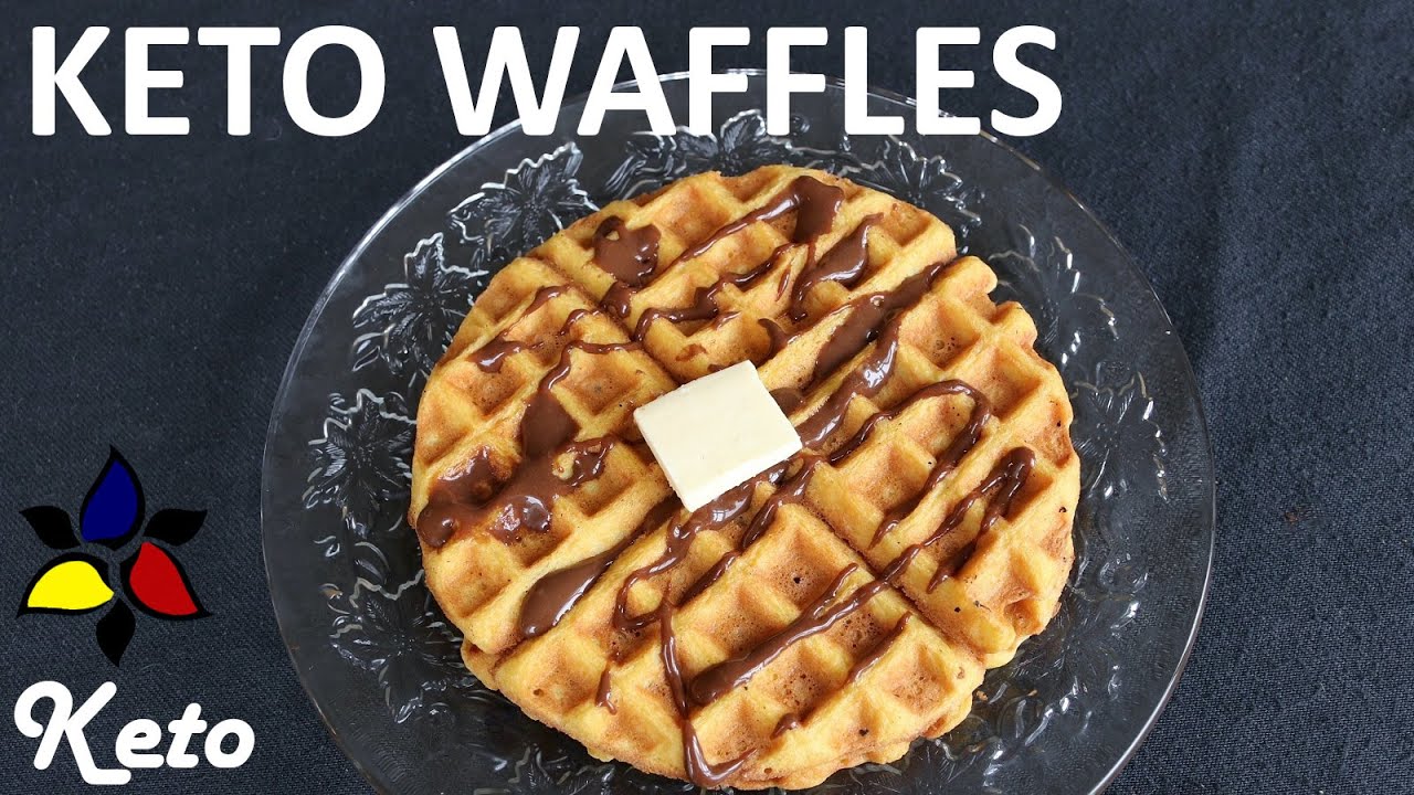 Keto Waffles, Sweet Lupin Waffles, sugar free, gluten free | Keto Recipe