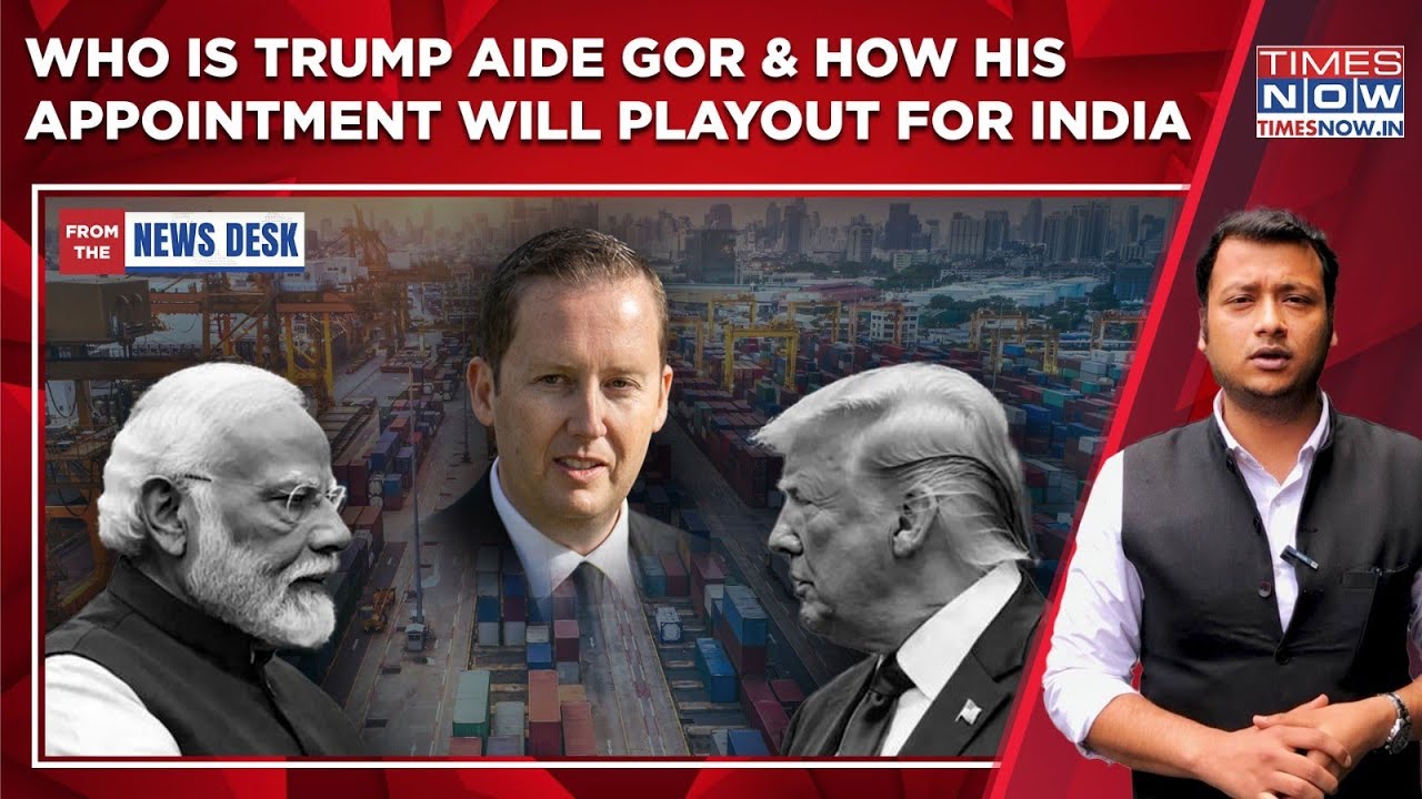 Who Is Sergio Gor? How Trump Aide's Appointment As US Ambassador&nbsp;Amid Tariff War Play Out For India?