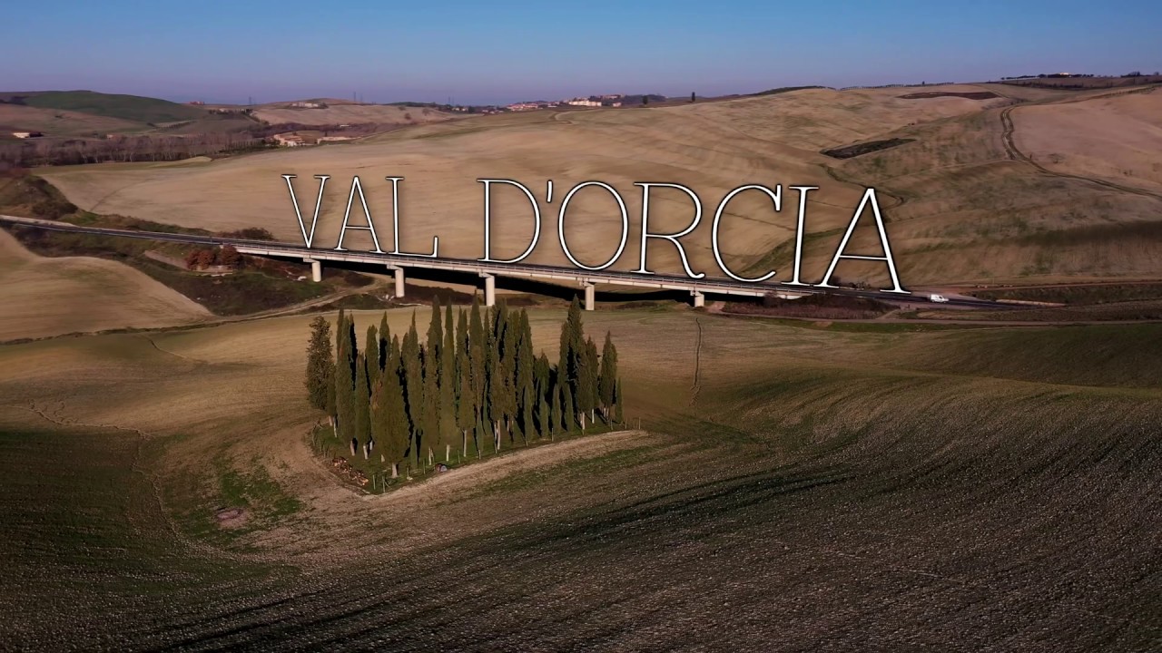 Tuscany|Toscana 4K -Val d'Orcia, Winter