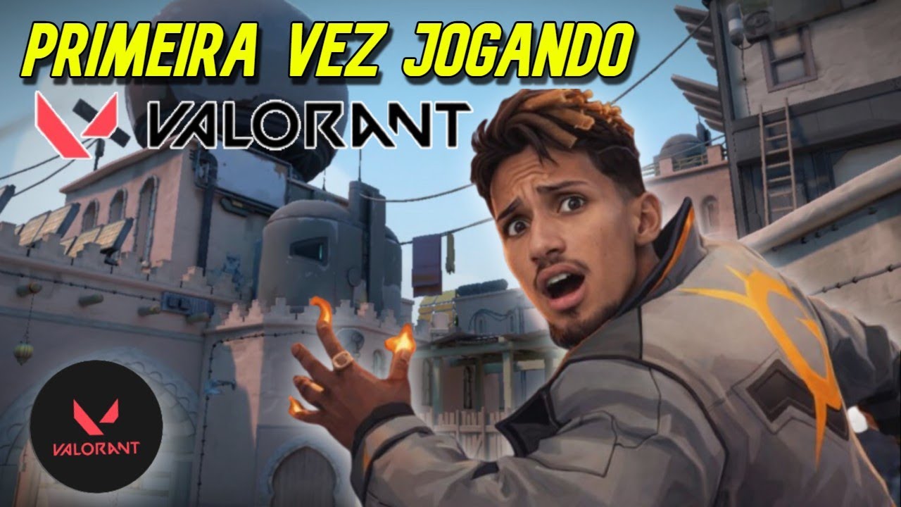 Minha primeira vez jogando VALORANT foi um CAOS!!! 🔥