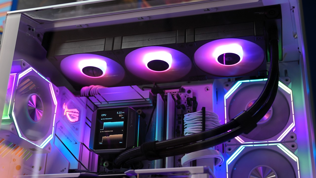 DeepCool Mystique 360 ARGB wiring guide and fan swap tips
