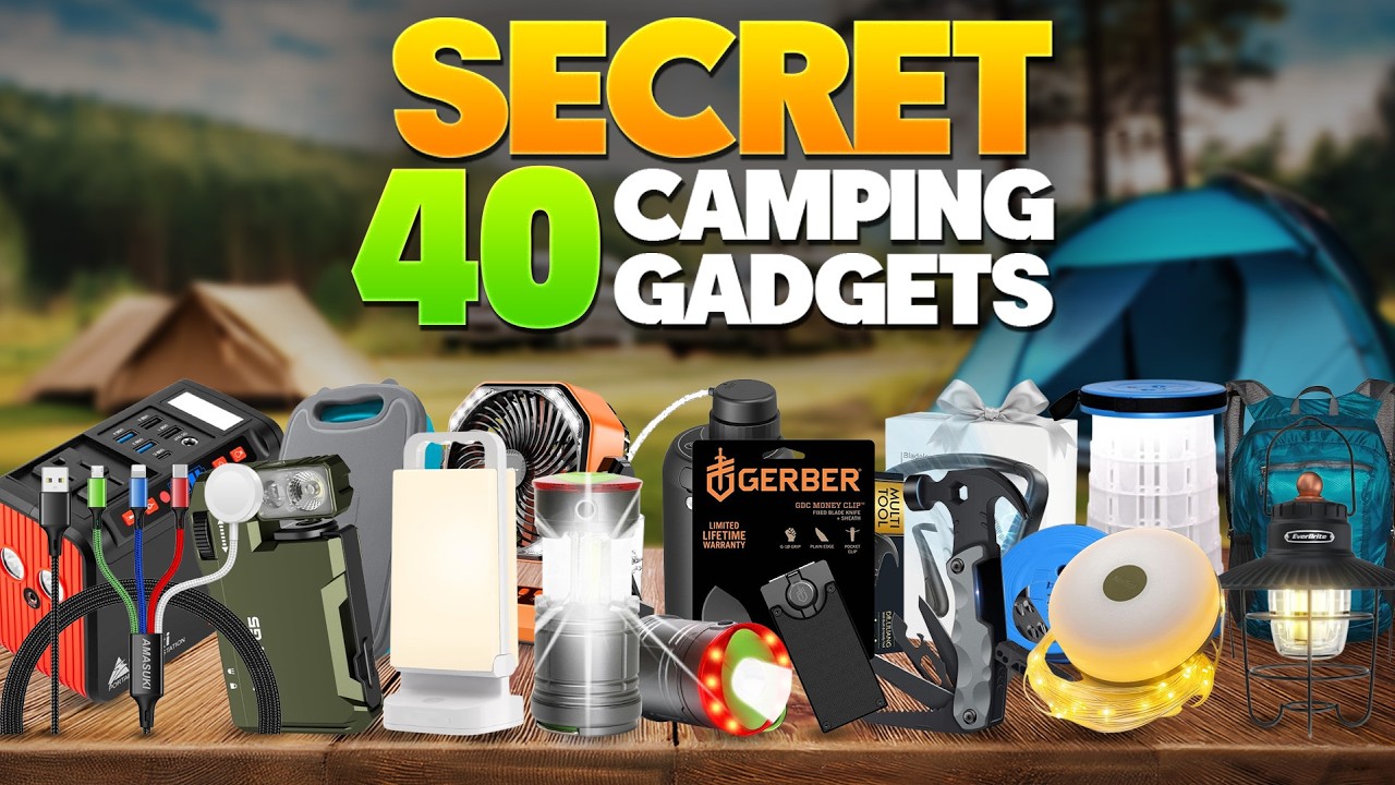 40 Secret Amazon Camping Gadgets You Need To Check Out
