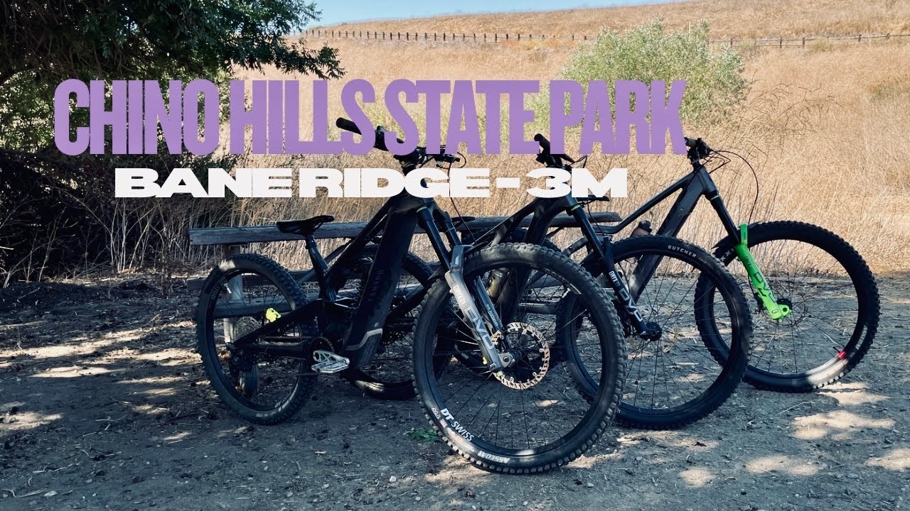 Chino Hills State Park Mountain Biking | Quick Ride | Bane Ridge & 3M | Full trial view 