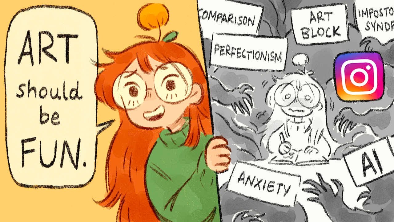stop overthinking so much, make art that YOU love!