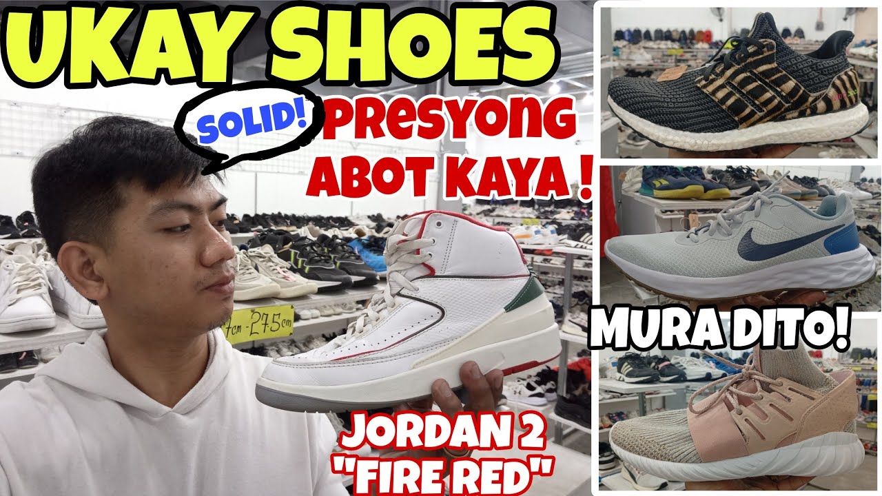 MURANG UKAY UKAY SHOES ! Daming solid sa ABOT KAYANG PRESYO ! J2 FIRE RED !