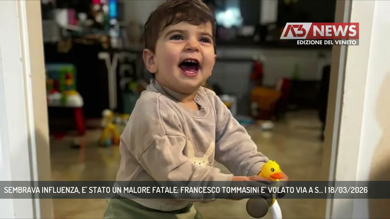 SEMBRAVA INFLUENZA, E' STATO UN MALORE FATALE: FRANCESCO TOMMASINI E' VOLATO VIA A S... | 18/03/2026