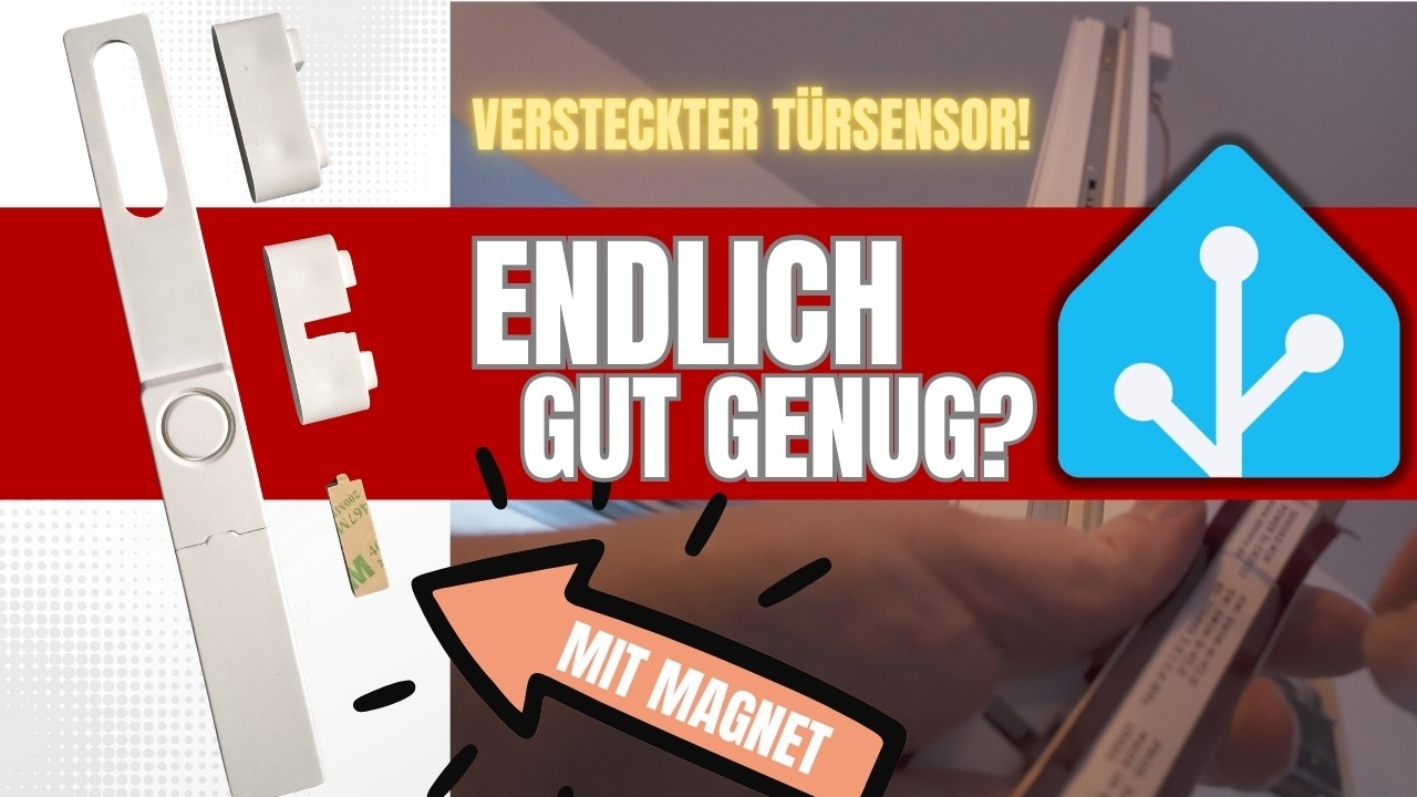 Endlich V2 - der Senoro.Win - versteckter Türsensor mit mehr Funktionen in Home Assistant!