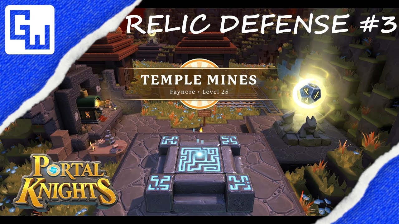 Third Relic Defense! - DRUIDS, FURFOLK, RELIC DEFENSE! - Portal Knights 1.7.1