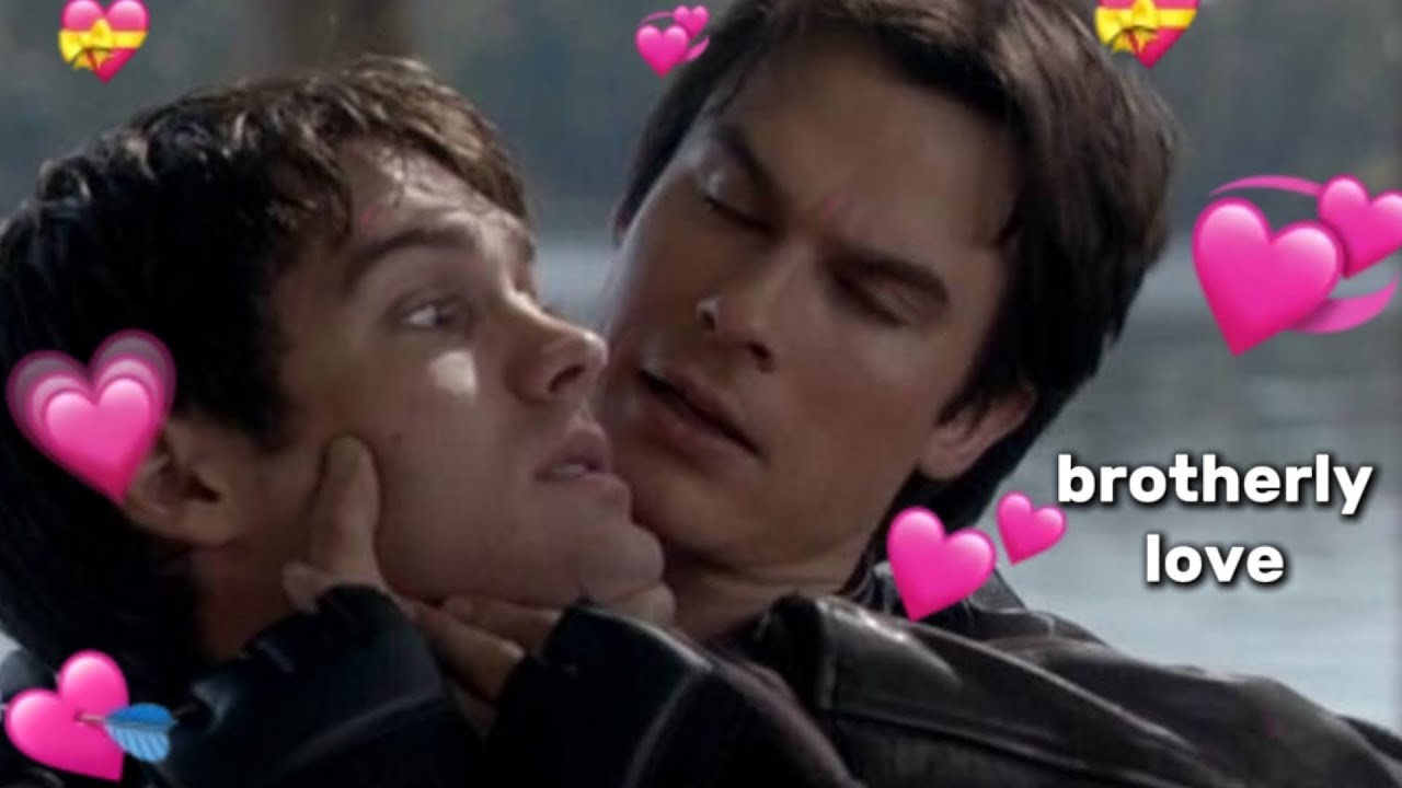 damon and jeremy being siblings for 6 minutes straight