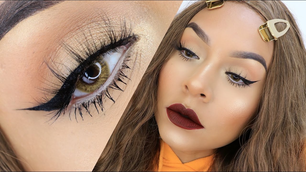 DELINEADO SÚPER FINO Y LABIOS OSCUROS