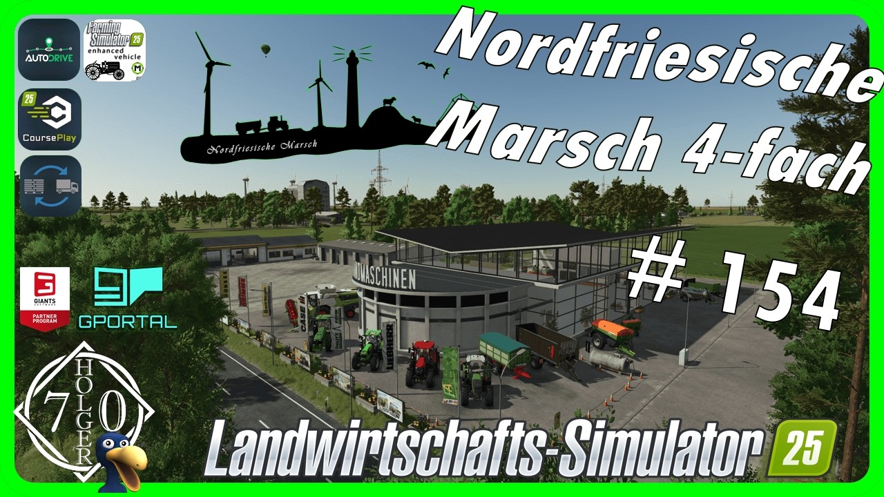 PC LS25 NF Marsch #154 alle Mähdrescher können wir nicht einstellen