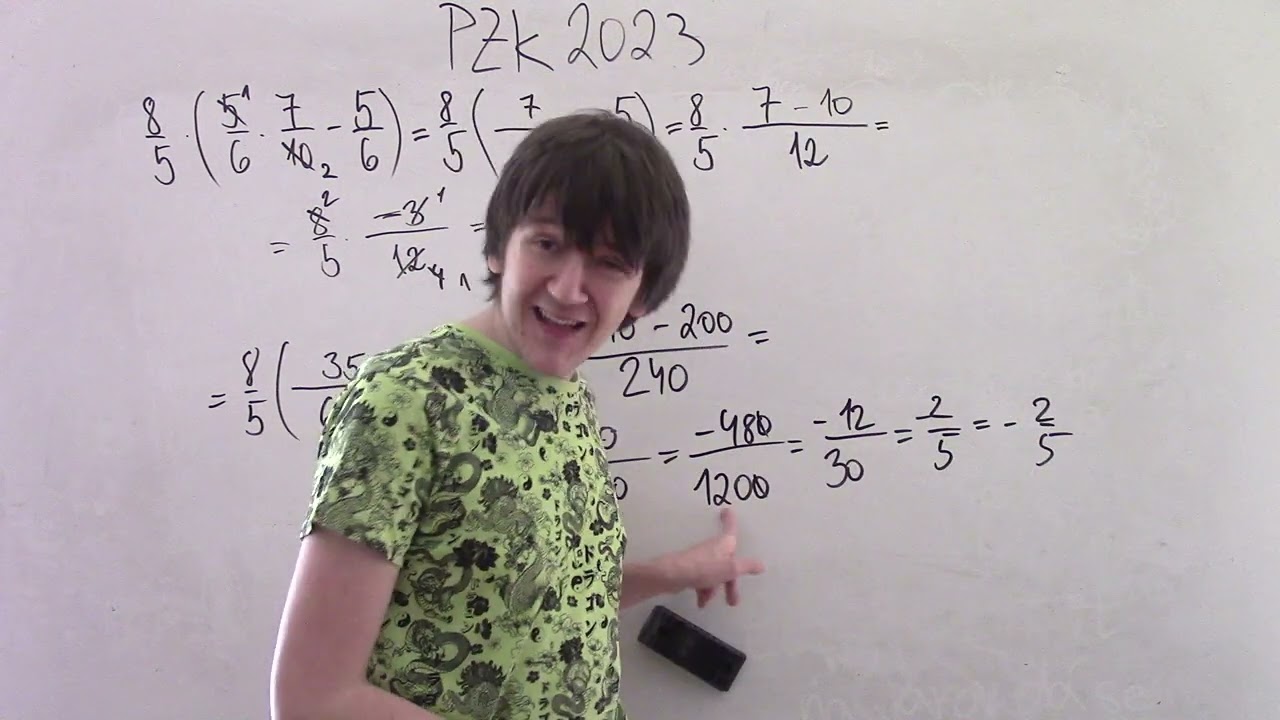 Přijímací zkoušky na SŠ 2023 #16 - CERMAT test