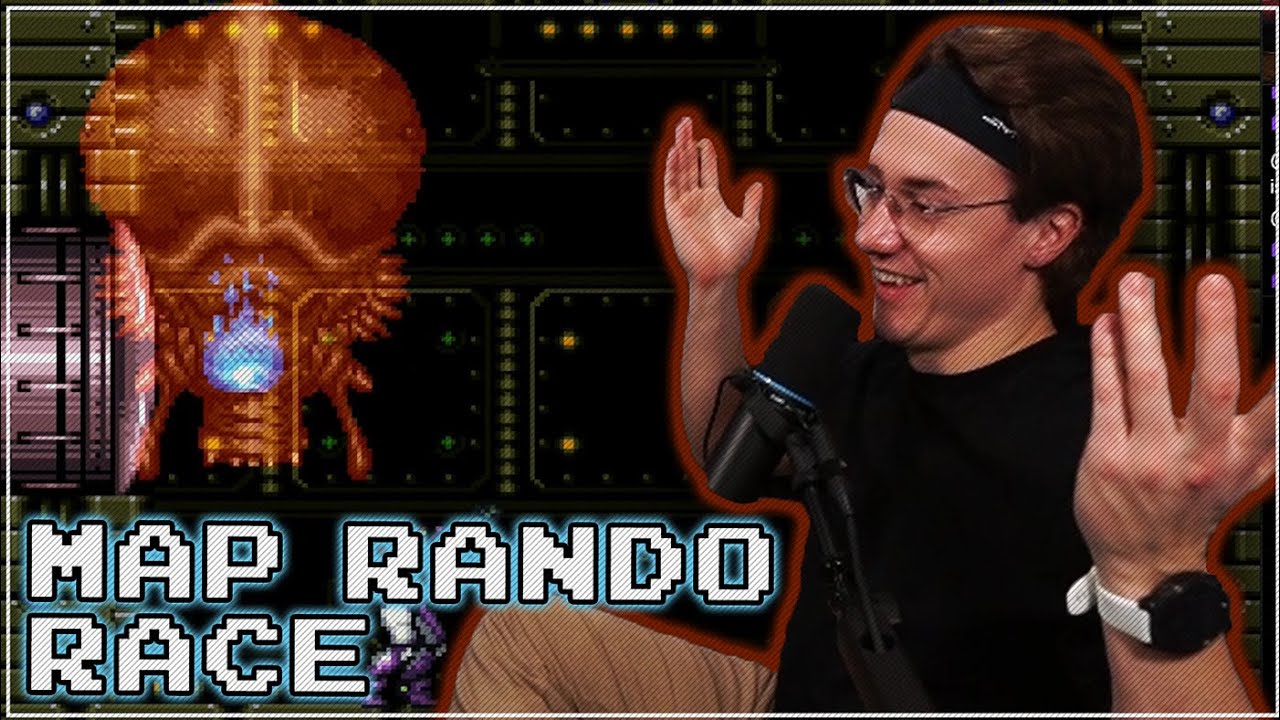 SO CRINGE | Map Rando Race | Super Metroid