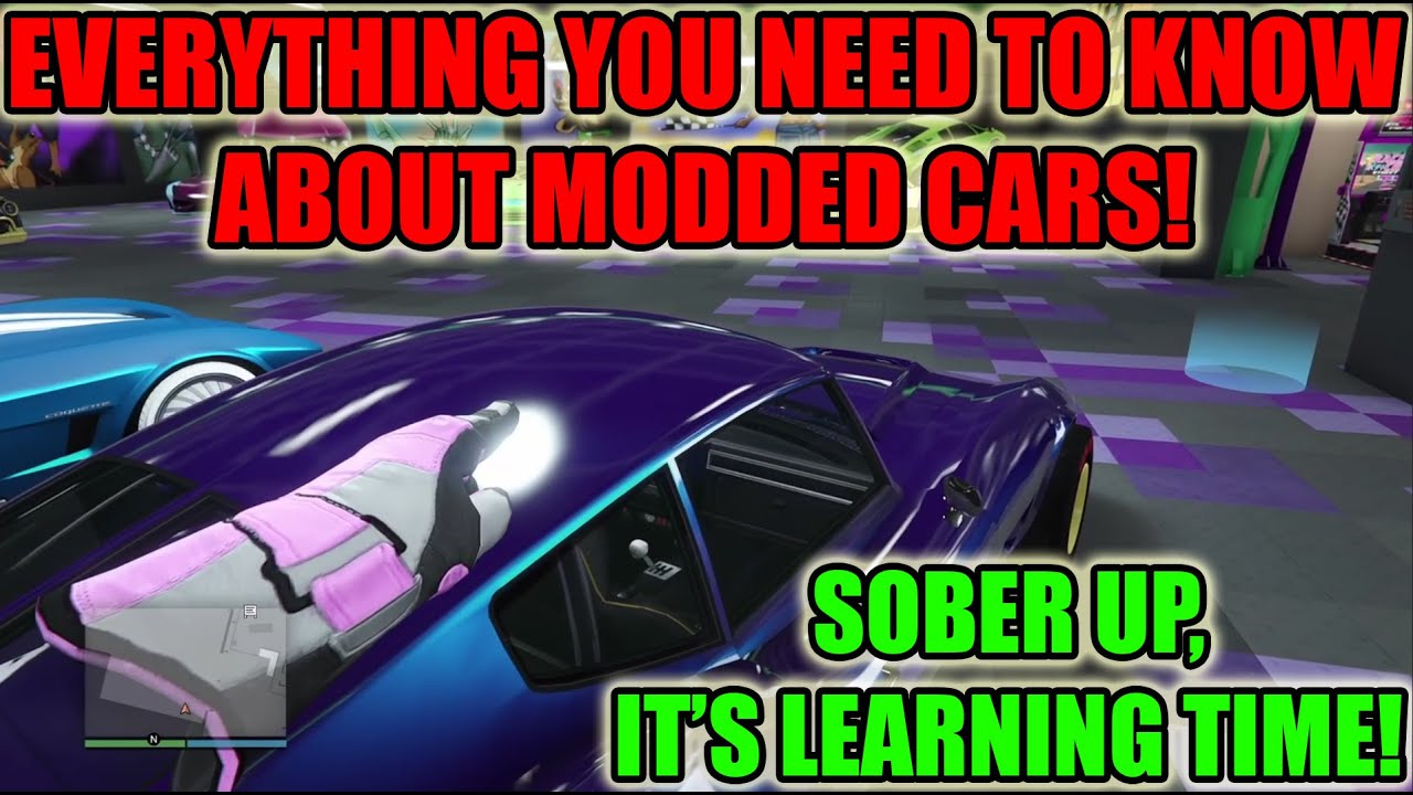 GTA - Modded Cars Explained! (What are modded cars? What makes them modded?)