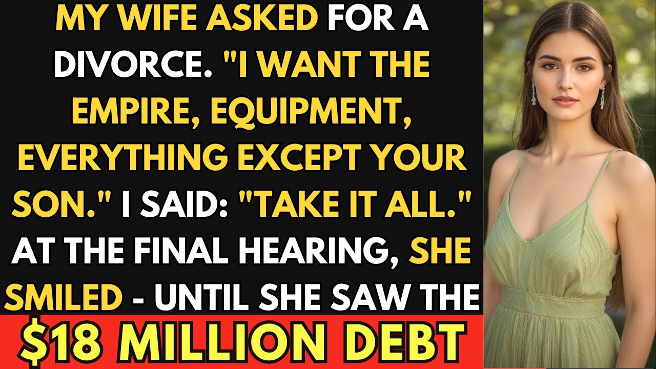 My Wife Asked For A Divorce 'I Want The Empire, Equipment, Everything Except Your Son!