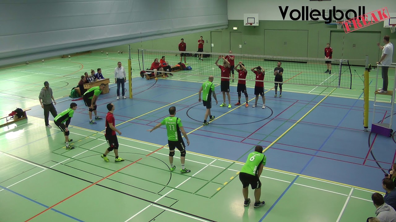 Volleyball 2017/2018 NRW Verbandsliga Herren: TVA Hürth 4 vs AVC Köln