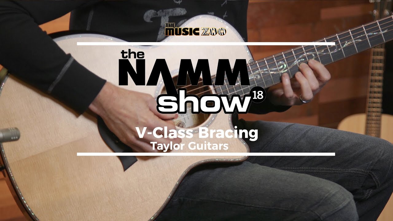 NAMM 2018: Taylor V-Class Bracing