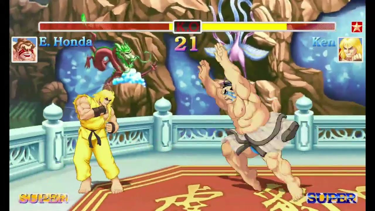 【STREET FIGHTER】CPU vs CPU