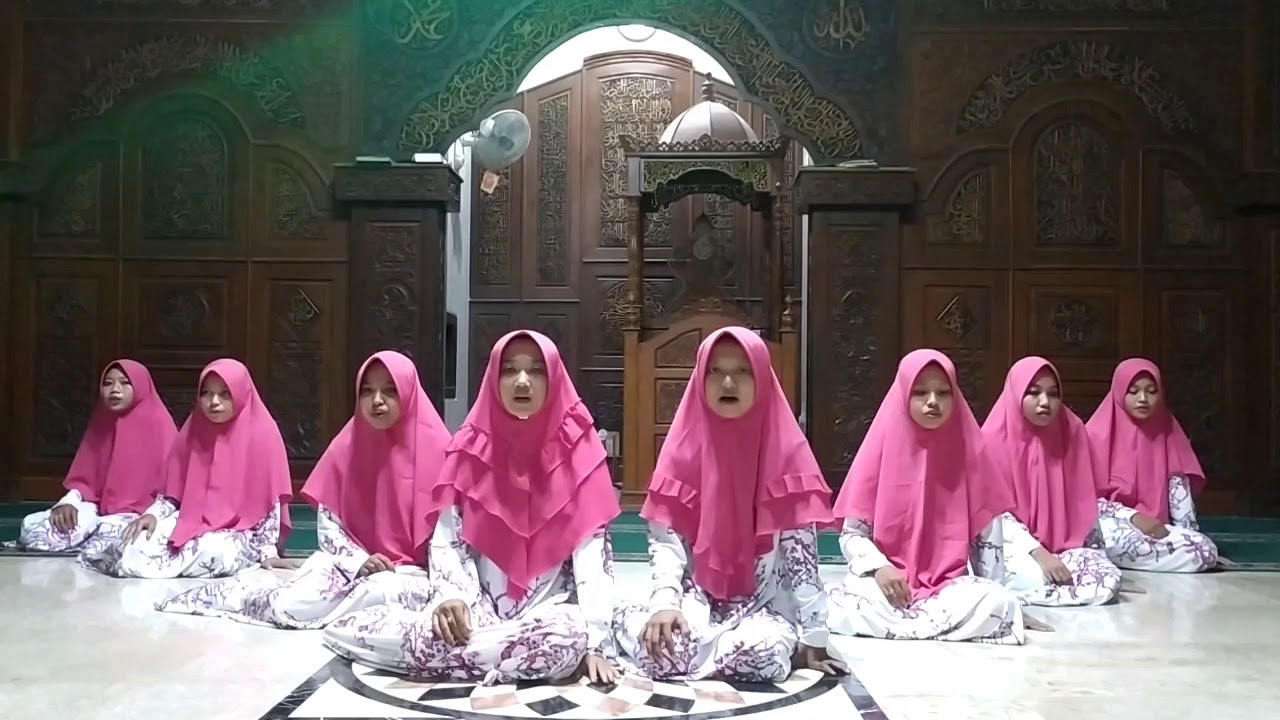 Lomba Diba' Virtual - Al Qanitah (PR Fatayat NU Sumbermulyo, Jogoroto)
