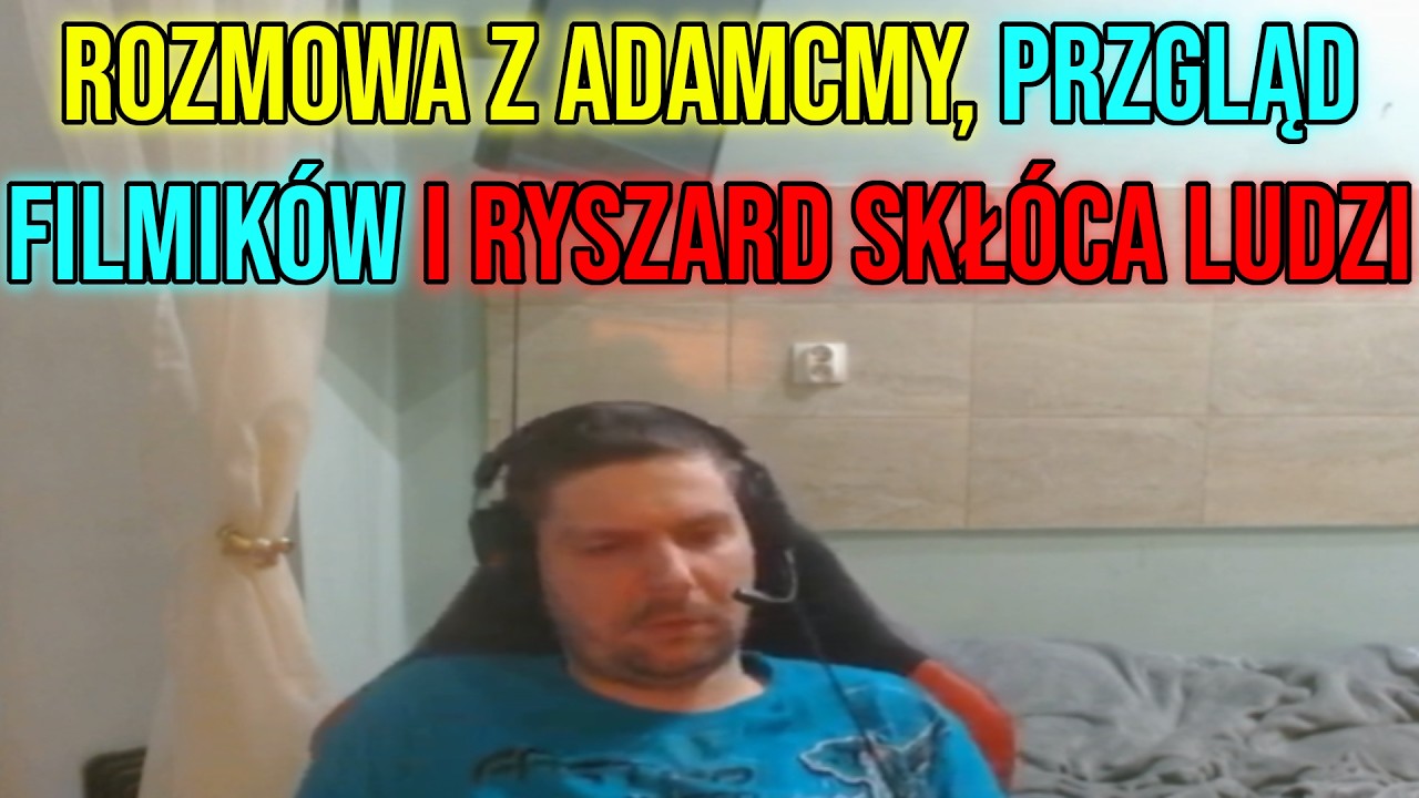 Dawid Jasper ROZMOWA Z ADAMCYM, PRZEGLĄD FILMIK&Oacute;W i RYSZARD SKŁ&Oacute;CA LUDZI