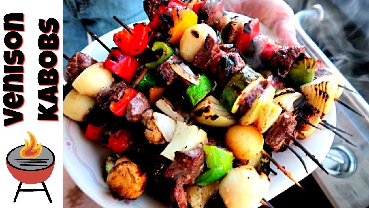 Seasoned Venison Kebobs | Cooking with Deer Meat
