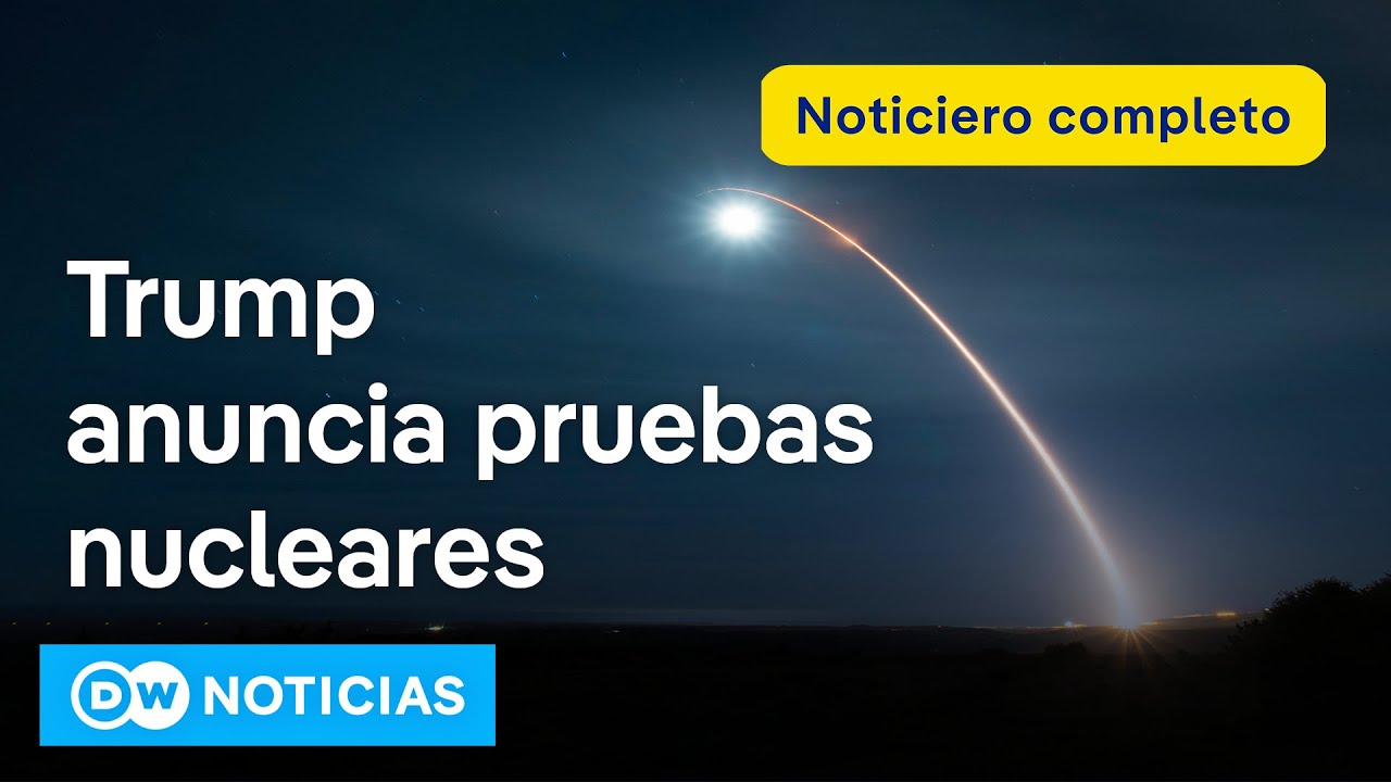🔴 DW Noticias 30 de octubre: Vuelve la carrera nuclear entre Estados Unidos y Rusia