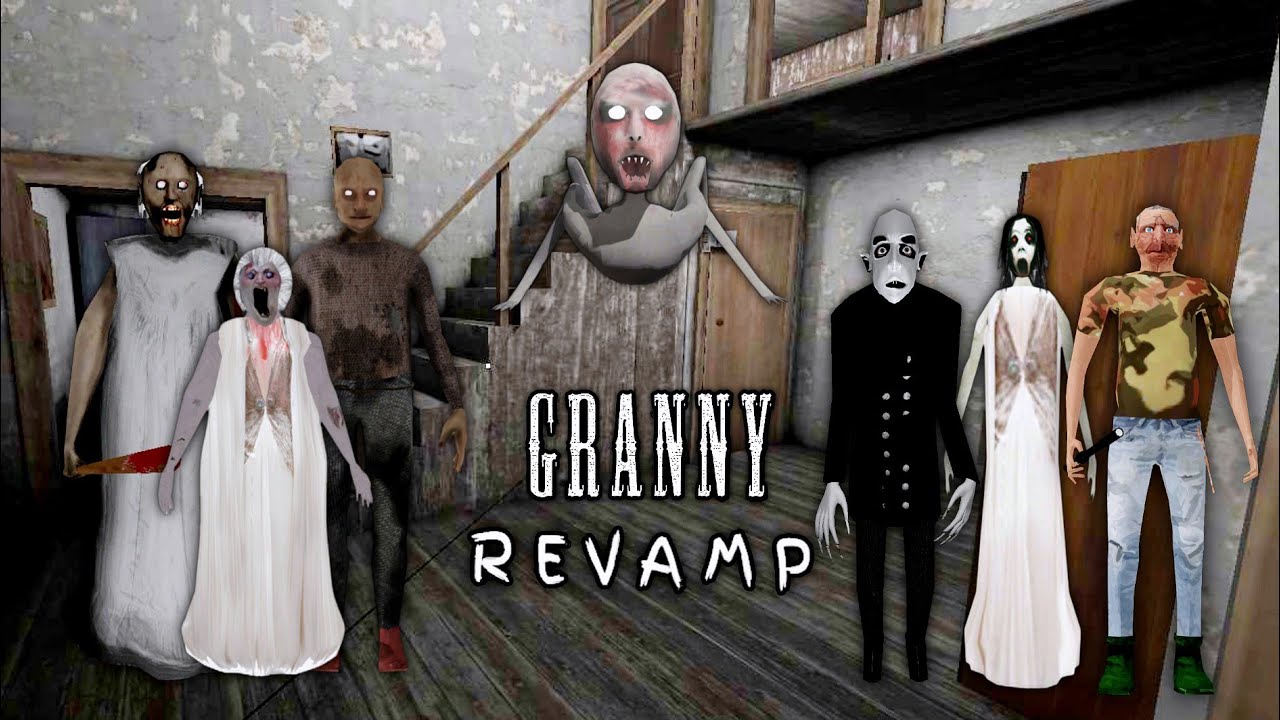 Granny Revamp All 11 Environment Atmosphere | Granny Revamp New Game Slendrina & Granny Environment