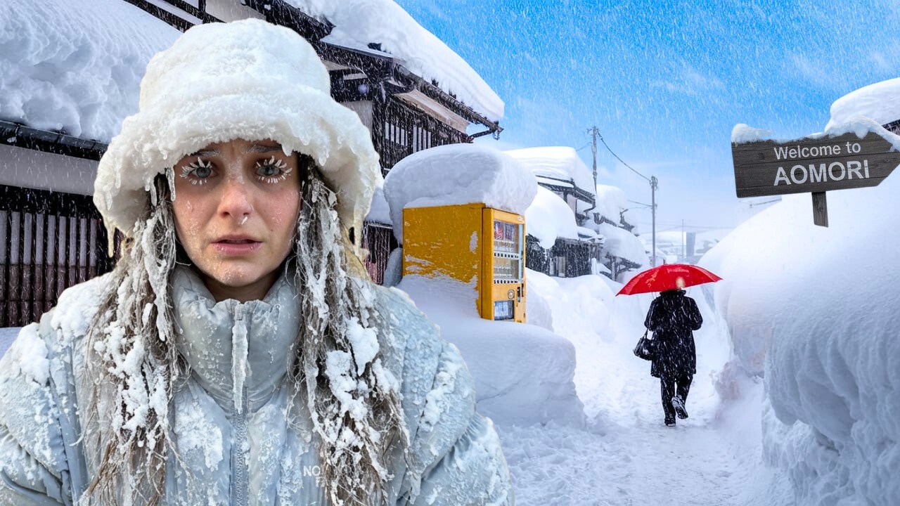 I Travelled to the Snowiest City in the World! 🇯🇵