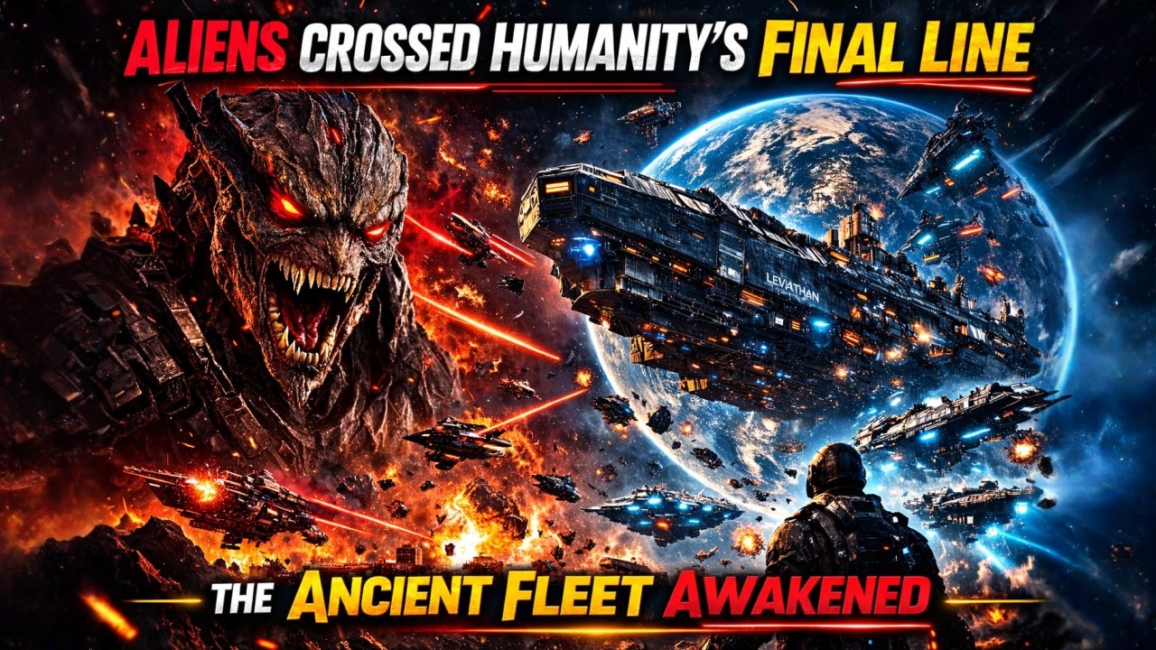 Aliens Crossed Humanity’s Final Line — The Ancient Fleet Awakened | HFY Story