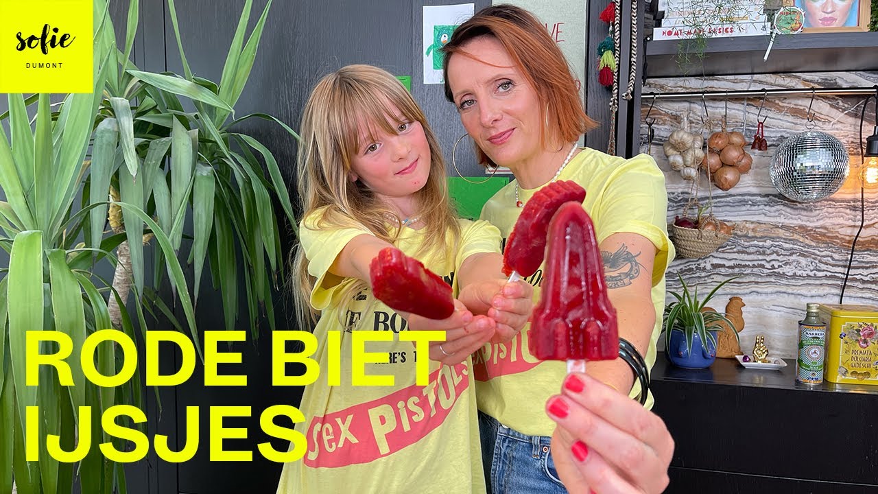 Superlekkere rode biet ijsjes | Sofie Dumont
