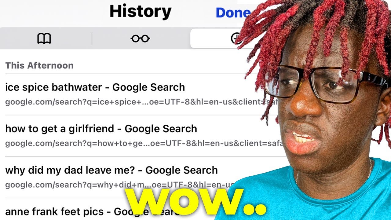 My Viewers Have The STRANGEST Search Histories…