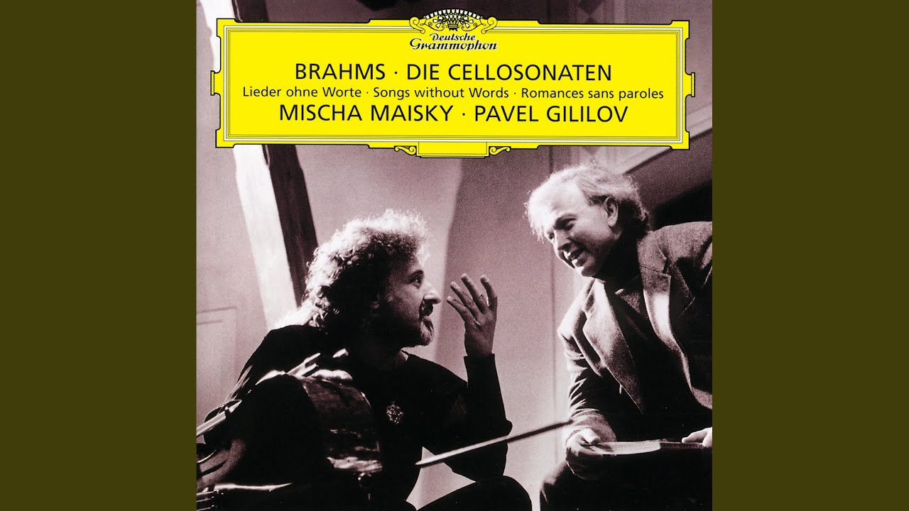 Brahms: 5 Lieder, Op. 71: No. 5, Minnelied