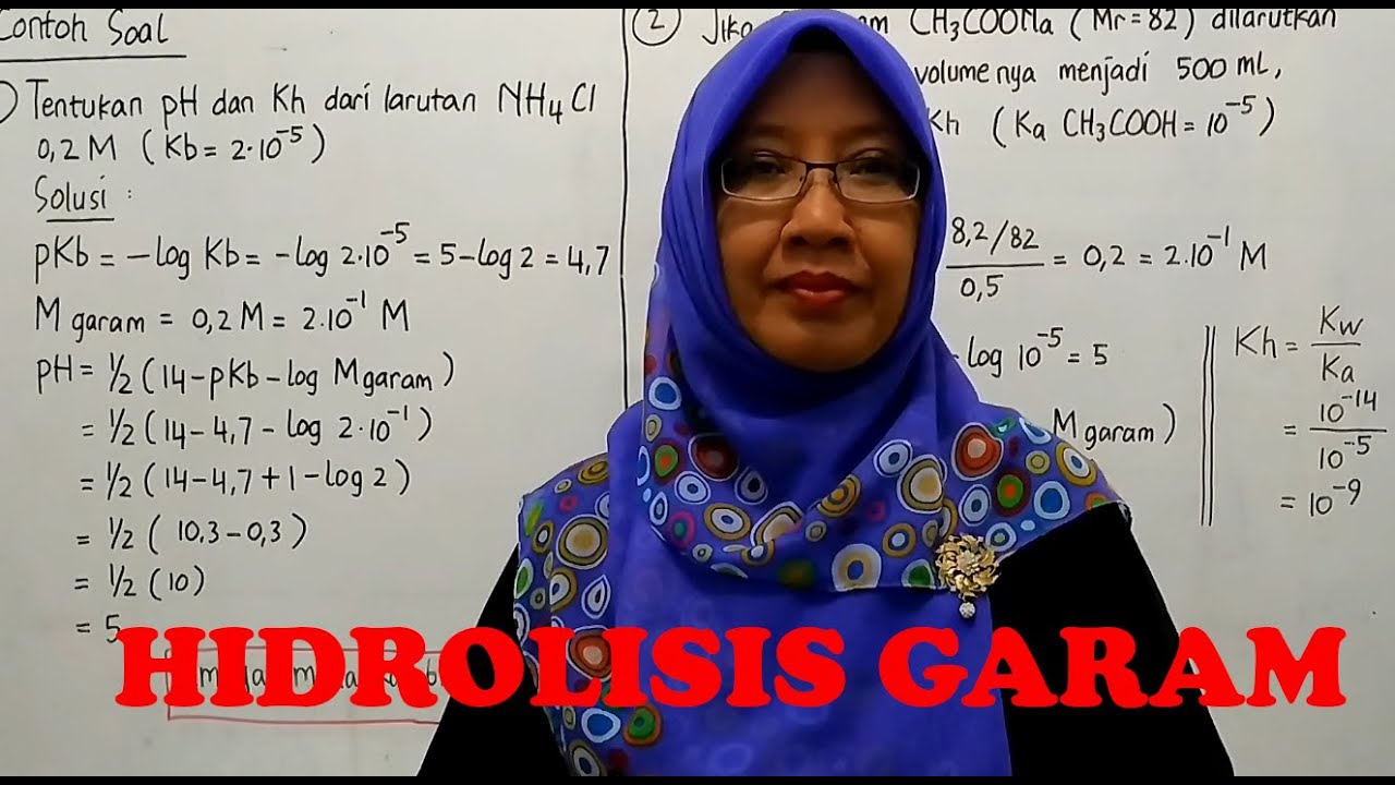 Hidrolisis Garam By Tetty Afianti