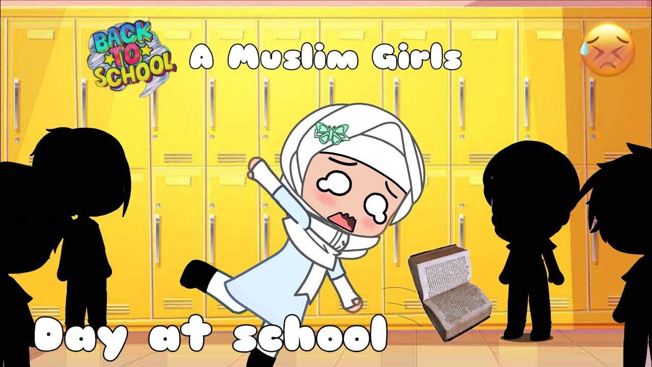 A Muslim Girls Day At School 📚 | REMAKE | @RaniaRiazWagan | Gacha Muslim 🕋
