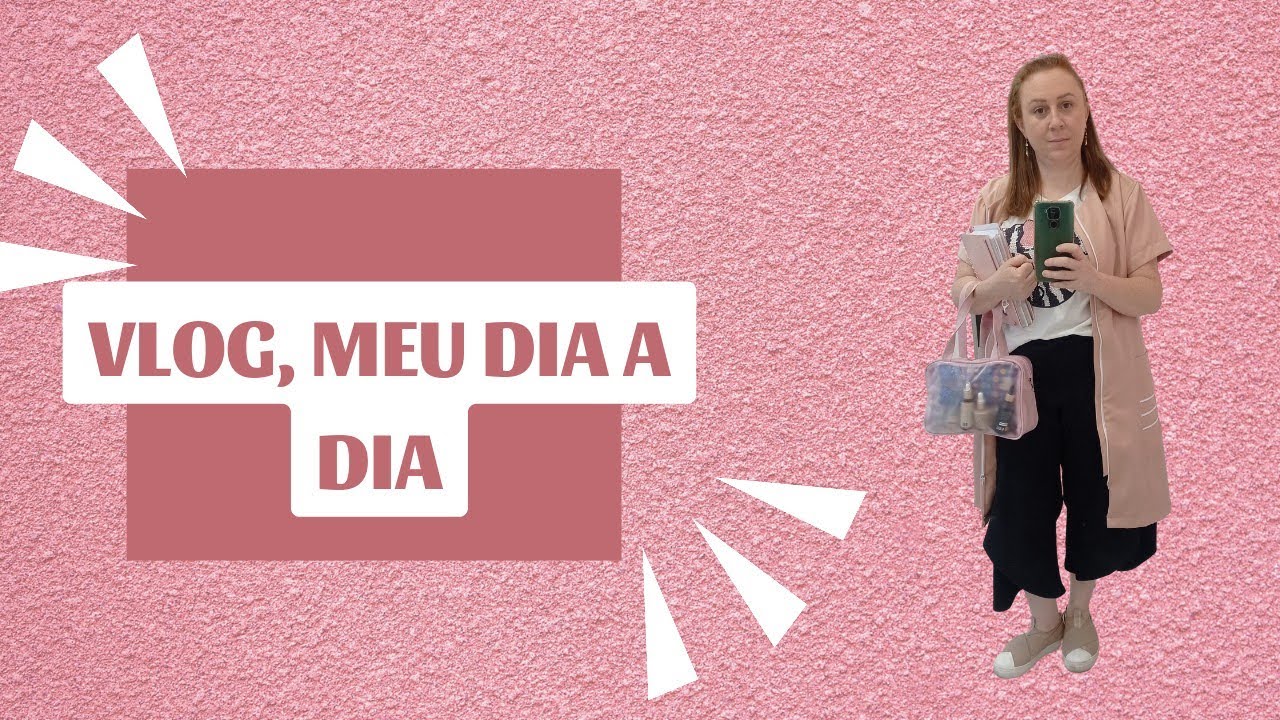 Vlog - um pouco do meu dia a dia! #vlog #esteticista #diaadia