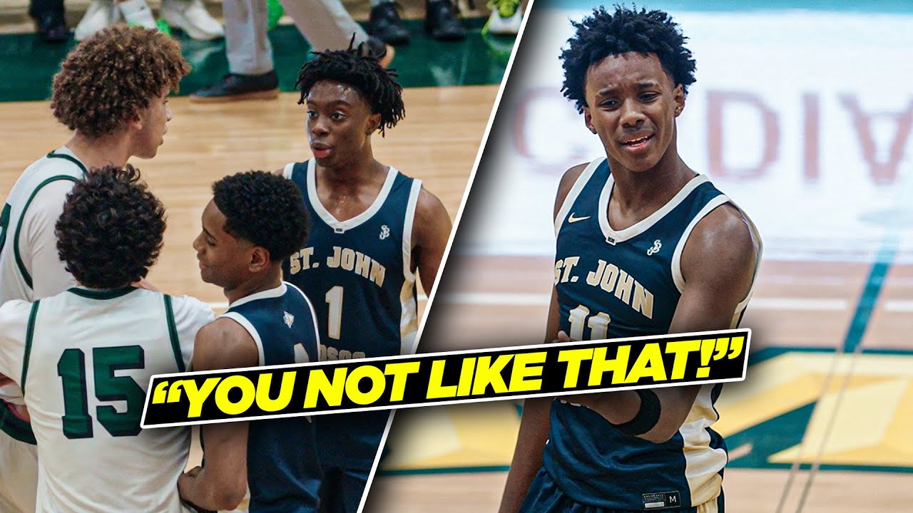 5 Star Christian Collins vs 4 Star Darius Wabbington Gets CHIPPY! Bosco vs Sunnyslope OT THRILLER!